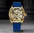Imperium Skeleton Automatic Watch – Blue Edition